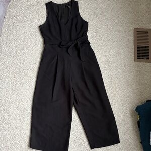 Banana Republic Black Sleeveless Jumpsuit